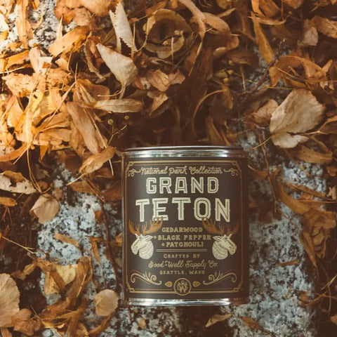 Grand Teton National Park Candle Good & Well Supply Co.  Candles