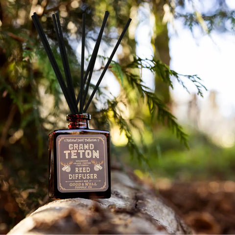 Grand Teton National Park Reed Diffuser Good & Well Supply Co. 