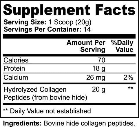 Grass-Fed Hydrolyzed Collagen Peptides Powder – Skin Hair Nail Support – Made in USA Norri Nutrition  Proteins & Blends