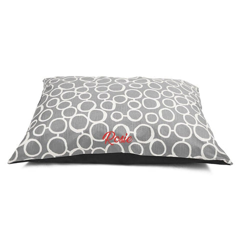 Personalized Fusion Super Value Dog Bed – Durable Poly-Cotton Cushion | Made in USA Majestic Pet 