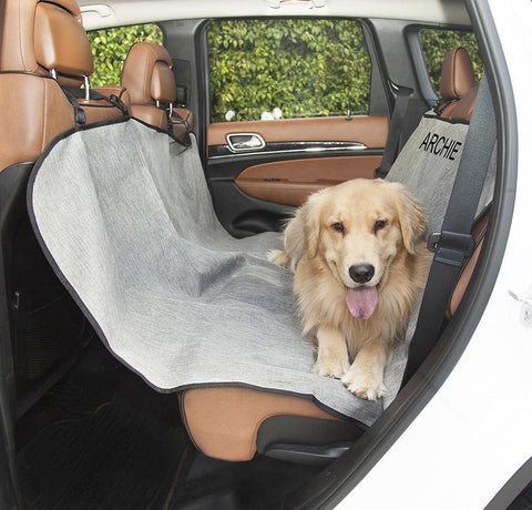 Personalized Waterproof Hammock Back Seat Cover – Durable Pet Protector | Made in USA Majestic Pet 