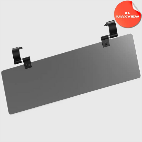 Gray XL Polarized Car Visor Extender – MaxView Sun Shield for SUVs and Trucks | Made in USA Glare Guard  item
