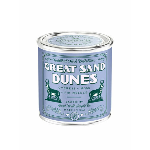 Great Sand Dunes National Park Candle Good & Well Supply Co.  Candles