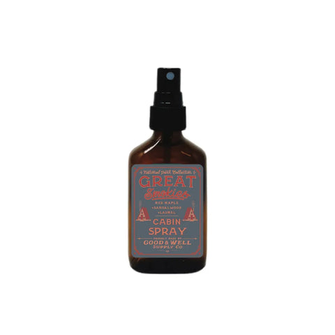 Great Smokies Cabin Spray Good & Well Supply Co.  Cabin Spray