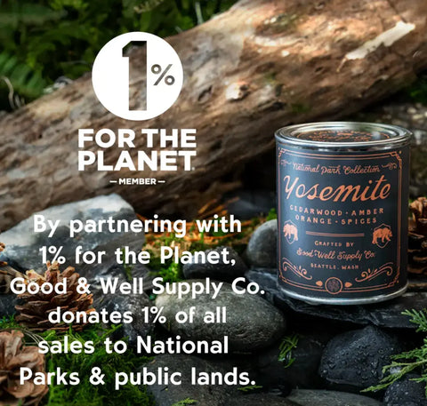Great Smokies National Park Candle Good & Well Supply Co.  Candles