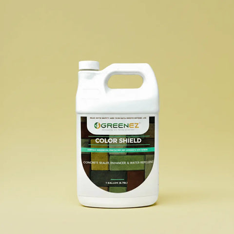 GreenEZ Color Shield Concrete Sealer 1 Gallon – Water Repellent | Made in USA GreenEZ® 