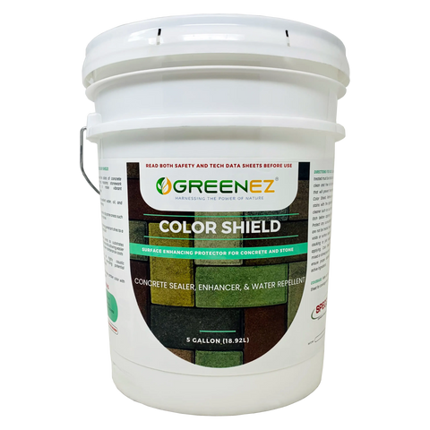 GreenEZ Color Shield Concrete Sealer 1 Gallon – Water Repellent | Made in USA GreenEZ® 