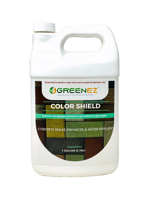 GreenEZ Color Shield Concrete Sealer 1 Gallon – Water Repellent | Made in USA GreenEZ® 