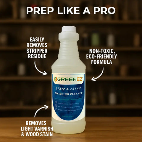 GreenEZ Finishing Cleaner 1 Quart – Eco-Friendly Solution | Made in USA GreenEZ® 