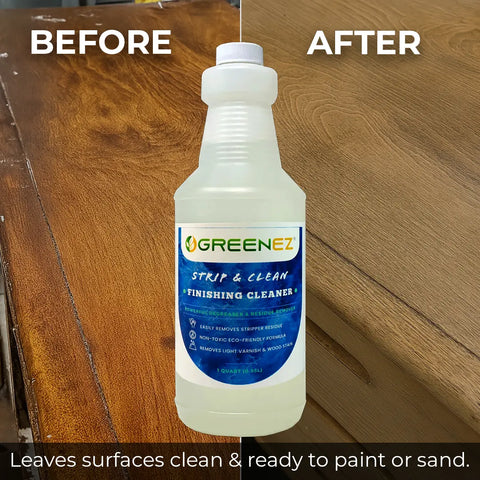 GreenEZ Finishing Cleaner 1 Quart – Eco-Friendly Solution | Made in USA GreenEZ® 