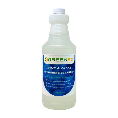 GreenEZ Finishing Cleaner 1 Quart – Eco-Friendly Solution | Made in USA GreenEZ® 