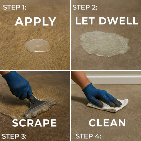 GreenEZ Floor Stripper 1 Gallon – Eco Safe Adhesive Remover | Made in USA GreenEZ® 