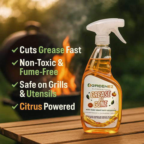 GreenEZ Grease Be Gone – Non-Toxic Degreaser Spray | Made in USA GreenEZ® 