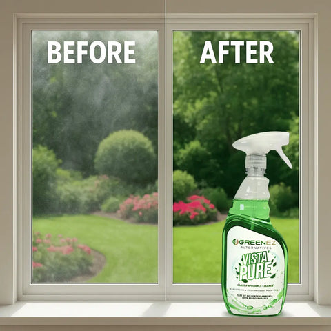 GreenEZ Vista Pure 22 Oz Glass Cleaner – Streak Free | Made in USA GreenEZ® 