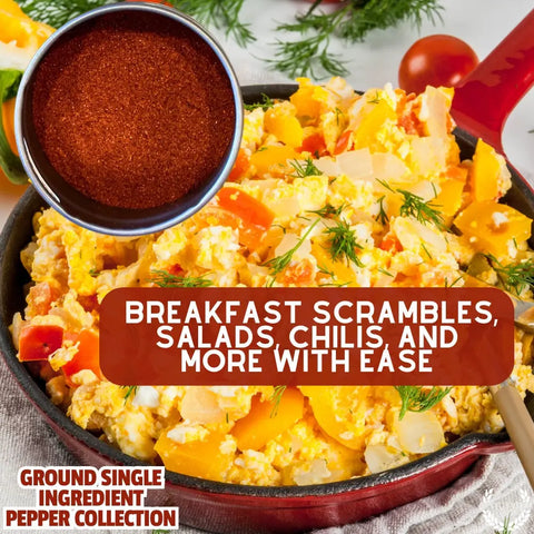 Ground Pepper Collection | Single Ingredient | Made in USA Gustus Vitae  Collections & Gift Sets