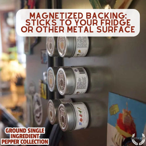 Ground Pepper Collection | Single Ingredient | Made in USA Gustus Vitae  Collections & Gift Sets