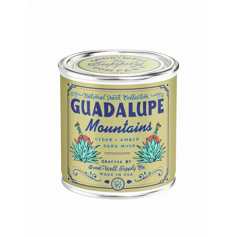 Guadalupe Mountains National Park Candle Good & Well Supply Co.  Candles