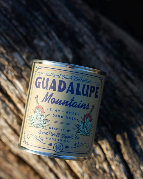 Guadalupe Mountains National Park Candle Good & Well Supply Co.  Candles