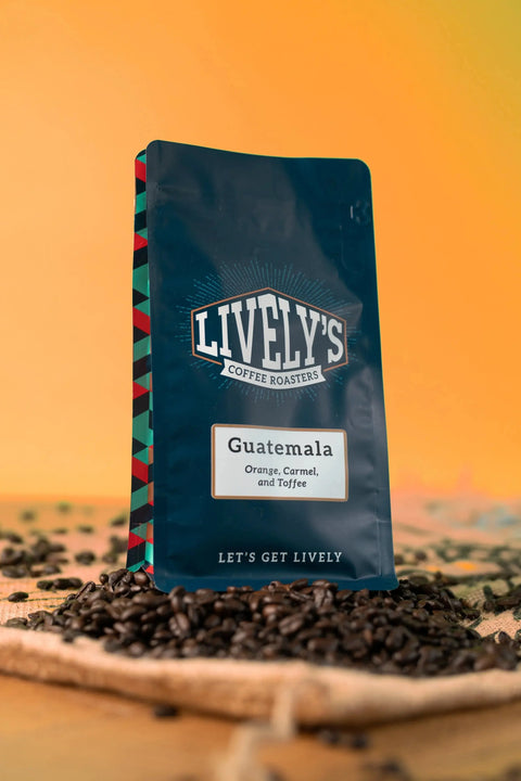 Guatemala Single-Origin Coffee Beans – Medium Roast – Lively’s Coffee Roasters | Roasted in USA Lively's Coffee Roasters  Coffee