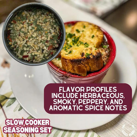 Gustus Vitae 6-Pack Slow Cooker Spice Blends Gift Set – Handcrafted Seasonings | Made in USA Gustus Vitae  Collections & Gift Sets