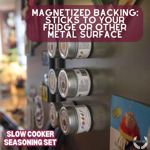 Gustus Vitae 6-Pack Slow Cooker Spice Blends Gift Set – Handcrafted Seasonings | Made in USA Gustus Vitae  Collections & Gift Sets