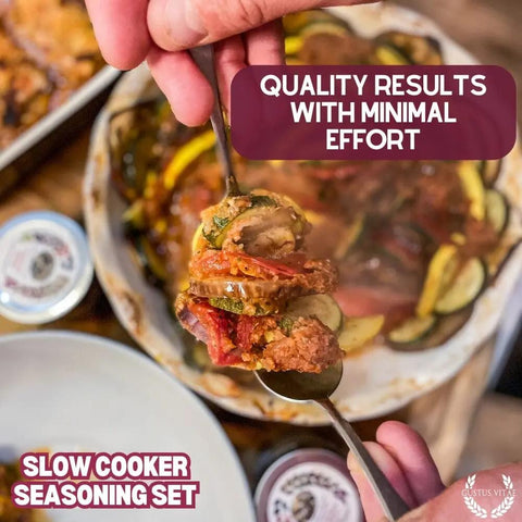 Gustus Vitae 6-Pack Slow Cooker Spice Blends Gift Set – Handcrafted Seasonings | Made in USA Gustus Vitae  Collections & Gift Sets