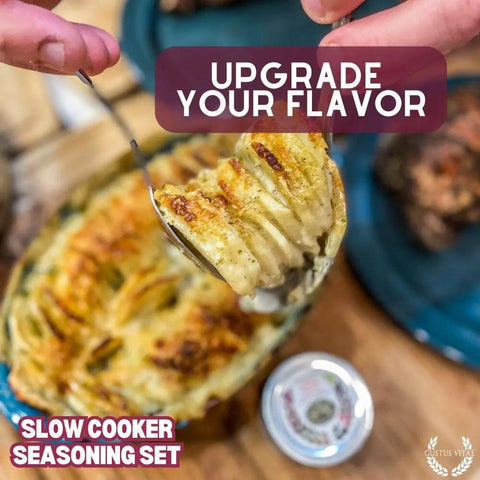 Gustus Vitae 6-Pack Slow Cooker Spice Blends Gift Set – Handcrafted Seasonings | Made in USA Gustus Vitae  Collections & Gift Sets