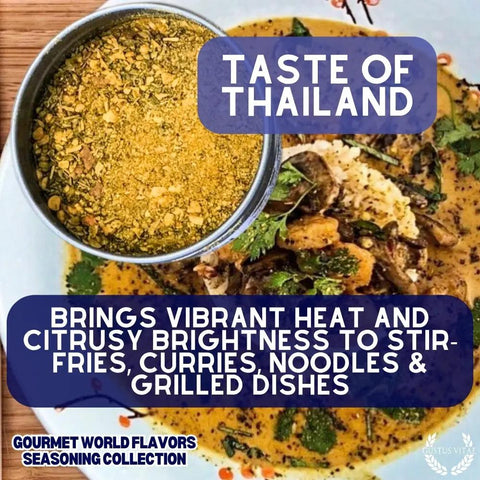 Gustus Vitae Global Gourmet Seasoning Set – 6 Artisan Spice Tins | Made in USA Gustus Vitae  Collections & Gift Sets