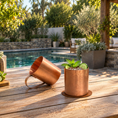 Pure Copper Moscow Mule Mug – Handcrafted Drinkware | Made in USA Havens | Luxury Metals  Drinkware > Copper