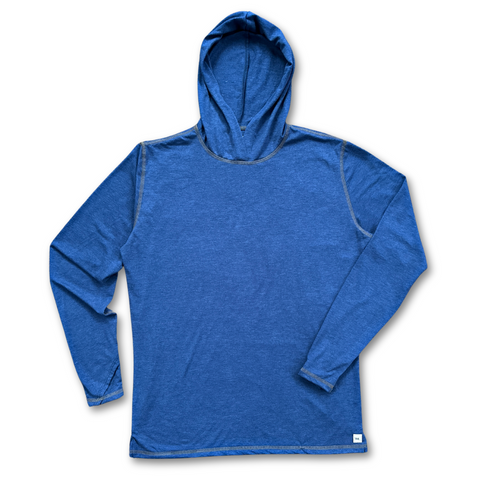 Men’s Cobalt Pullover Hoodie – Soft Recycled Fabric – Made in USA Wilson Lane Apparel  shirt