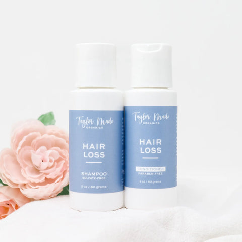 Hair Loss Shampoo & Conditioner Sample Set Taylor Made Organics  hair care