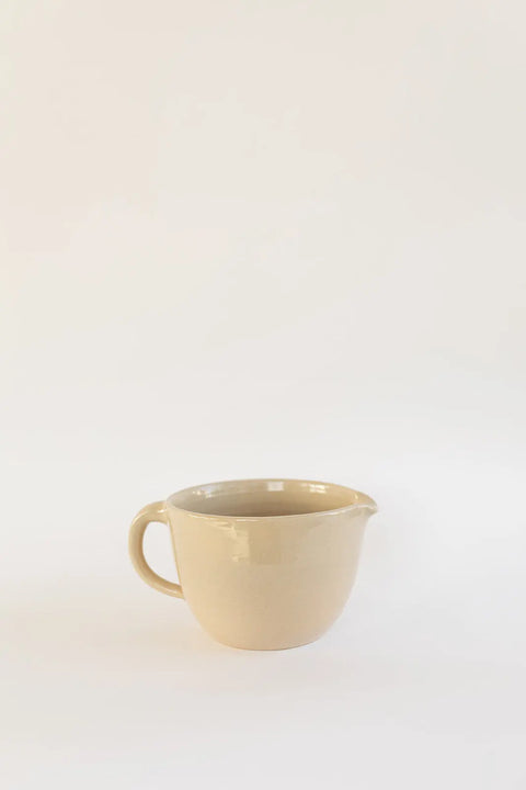 Half Gallon Lead-Free Stoneware Mixing Bowl – Oven Safe Batter Bowl with Handle | Made in USA Millstream Home  Pottery
