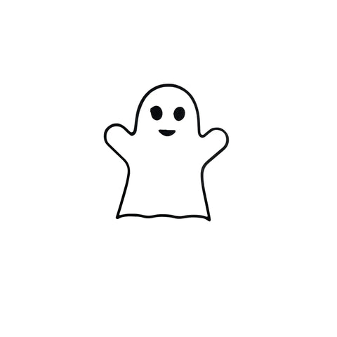 Halloween Ghost Charm For Bogg Bags Tote – Made in USA | BOGLETS Chatelet Manufacturing 