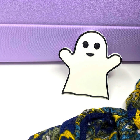 Halloween Ghost Charm For Bogg Bags Tote – Made in USA | BOGLETS Chatelet Manufacturing 