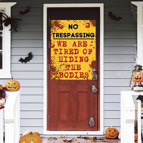 Halloween Wall Decal Set – Spooky Cats Bats Webs | Made in USA Chatelet Manufacturing 