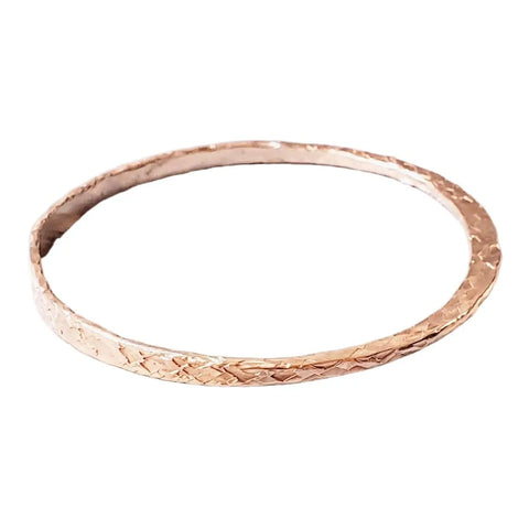 Hammered Double Angle Stackable Bangles – Handcrafted Artisan Jewelry | Made in USA Alexa Martha Designs  Bangles /Bracelets