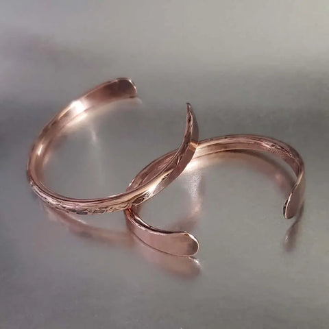 Hand Forged 6-Gauge Copper Cuff Bangle – Alexa Martha | Handmade in USA Alexa Martha Designs  Bracelet
