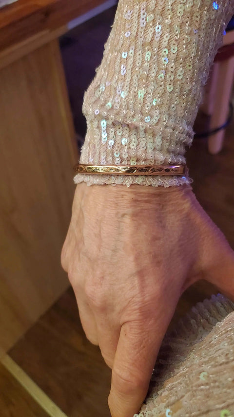 Hand Forged 6-Gauge Copper Cuff Bangle – Alexa Martha | Handmade in USA Alexa Martha Designs  Bracelet