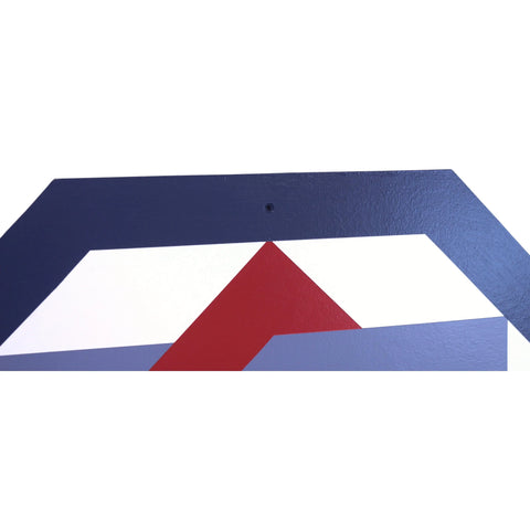 Hand-Painted Red Labyrinth Barn Quilt – 3/8 Inch Plywood Outdoor Wall Art | Handmade in USA by Amish Craftsman Amish Toy Box  Lawn & Patio