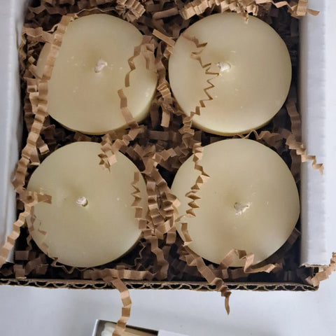 Hand-Poured Apple Harvest Soy Votive Candles 4-Pack – Eco-Friendly Home Fragrance | Made in USA MorninWood Candles  Candles