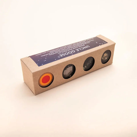 Handcrafted 1.75 Inch Wooden Solar System Educational Blocks for Kids Astronomy – Uncle Goose | Made in USA Uncle Goose  Discovery