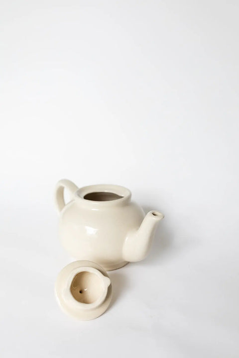 Handcrafted 6 Inch Lead-Free Stoneware Teapot – Rustic Oven Safe Tea Server | Made in USA Millstream Home  Pottery
