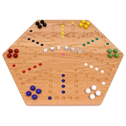 Handcrafted Aggravation Marble Board Game – Double-Sided Classic Family Fun | Made in USA Amish Toy Box  Wooden Toys,Games and Puzzles