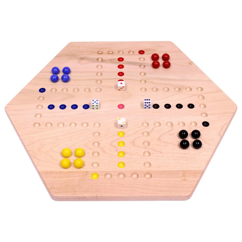 Handcrafted Aggravation Marble Board Game – Double-Sided Classic Family Fun | Made in USA Amish Toy Box  Wooden Toys,Games and Puzzles