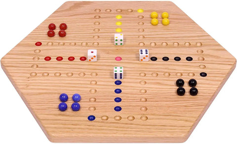 Handcrafted Aggravation Marble Board Game – Double-Sided Classic Family Fun | Made in USA Amish Toy Box  Wooden Toys,Games and Puzzles