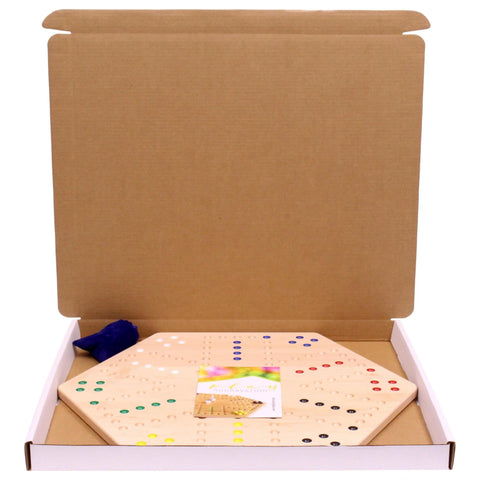 Handcrafted Aggravation Marble Board Game – Double-Sided Classic Family Fun | Made in USA Amish Toy Box  Wooden Toys,Games and Puzzles