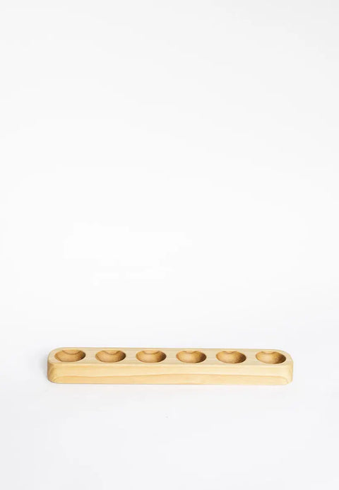 Handcrafted Amish Ash Wood Egg Holder – Dozen and Half Dozen Sizes | Food-Safe Finish – Made in USA Millstream Home  Kitchen + Dining
