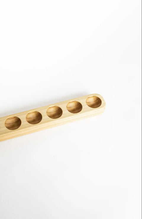 Handcrafted Amish Ash Wood Egg Holder – Dozen and Half Dozen Sizes | Food-Safe Finish – Made in USA Millstream Home  Kitchen + Dining