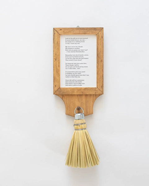 Handcrafted Amish Wooden Cake Tester Poem Plaque – Rustic Wall Decor | Made in USA Millstream Home  Kitchen + Dining