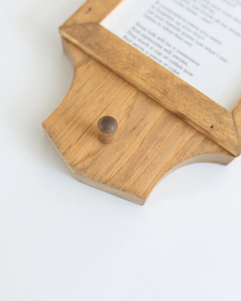 Handcrafted Amish Wooden Cake Tester Poem Plaque – Rustic Wall Decor | Made in USA Millstream Home  Kitchen + Dining